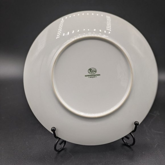 Wild Rose 8in Plate Signed H Gifford 1977 Hutschreuther Germany Hand Painted - Picture 9 of 11